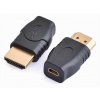 Redukcia OEM micro HDMI Typ D samica - HDMI Typ A samec
