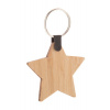 Vianočná kľúčenka , natural Farba: hviezda
