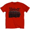 Slipknot Tričko Choir Unisex Red XL