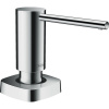 HANSGROHE dávkovač umývacích prostriedkov, objem 500 ml, chróm, 40468000