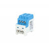 Blok na rozdelenie fáz Hora eTec UVB 200 N, 200 A, 1000 V, 1-pól - modrý