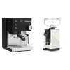 Rancilio Silvia E, čierna + Eureka Mignon Specialita, BL white