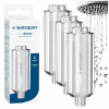 Sprchový filter Wessper aquashower z KDF strieborný 7500 l - 3 ks