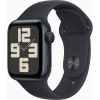Apple Watch SE/40mm/Midnight/Sport Band/Midnight/-M/L MR9Y3QC/A