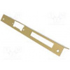 Čelný plech uhlová,ľavá pre elektromagnetický zámok zlatá