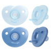 AVENT Silikónový cumlík Soothie, modrá, 0-6 m