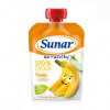 Sunar Do ručičky Banán a jablko 100 % ovocia 4m+ 100 g