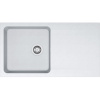 FRANKE Orion OID 611 Tectonite drez s odkvapávacou plochou, obojstranný, horná montáž, 940 x 510 mm, biela, 114.0288.541