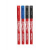 Popisovač - značkovač extra jemný hrot - farebné 4ks INKZALL™ Milwaukee /48223165/