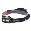 Solight WN30 LED čelové nabíjacie svietidlo, 3W + COB, 150lm + 60lm, Li-ion