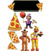 CUKROVÁ TLAČ jedlý obrázok na tortu Cukrová hmota Five Nights at Freddy's+MENO #4