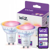 2x LED žiarovka GU10 PAR16 4,7W=50W 2200-6500K+RGB SMART WiFi/Bluetooth WiZ
