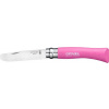 Opinel VRI N°07 My first Fuchsia, čepel 8 cm