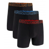 Under Armour Perf Tech 6in 3 Pack - Black/Multi XS