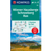 Wiener Hausberge, Schneeberg, Rax (Kompass – 228, set 2 map) - turistická mapa