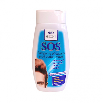 Bione cosmetics BIO BIONE SOS šampón proti vypadávaniu vlasov 260ml