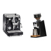 La Pavoni Cellini Classic, black + Eureka Mignon Zero 65 Speedy, CR black