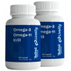 AKCIA 2x Medveď natural Omega 3, Omega 11, Krill 60 kapsúl