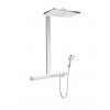 Hansgrohe Rainmaker Select - Sprchový set Showerpipe 460 s termostatom, 3 prúdy, EcoSmart 9 l/min, biela/chróm 27029400