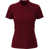 Lux Short sleeve Polo dámske STEDMAN, červená Bordeaux, 3XL