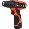 yato Vŕtačka/skrutkovač AKU 12V LI-ION, 400-1300 ot/min