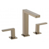 Hansgrohe Tecturis E Umývadlová batéria s výpusťou Push-Open, 3-otvorová inštalácia, EcoSmart, kefovaný bronz 73030140-HG