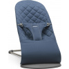 Babybjörn Lehátko BLISS Woven Midnight Blue Cotton