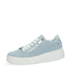 Rieker dámske semišové tenisky - modré - 37