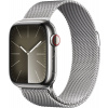 Apple Watch Series 9 GPS+Cellular 41mm Silver Stainless Steel / Silver Milanese Loop MRJ43QC/A