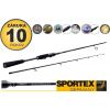 Přívlačové pruty SPORTEX Black Arrow G-3 ultra light - 180cm / 0,5-7g