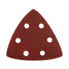EXTOL papiere brúsne delta, balenie20ks - MIX, 93 mm, P180-P400, 6 otvorov 8803836