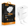 ALIGATOR PD 20W rýchlonabíjačka USB-C, biela
