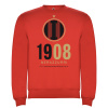 Superfutbal Pánska mikina Nerazzurri 1908, červená Veľkosť: XL