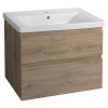 Aqualine ALTAIR umývadlová skrinka 77,5x60x45cm, dub emporio AI380