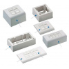 DATACOM Modul.dát.zásuvka UTP CAT5E 4xRJ45 na aj pod omietku 2363