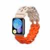 Náramok kwmobile Huawei Watch Fit 2 oranžová