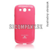 Silikónový obal Samsung S III Mini – Jelly Glittery – ružová