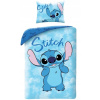 Súprava posteľnej bielizne Halantex Lilo a Stitch modrá 140x200 cm