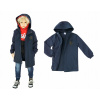 Detská bunda - Parka bunda nk 158 (ESPRIT 128-134 (8-9 rokov) Izolovaná bunda W603)