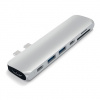 Satechi USB-C Pro Hub - Silver Aluminium ST-CMBPS