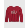 GAP Baby tričko Mix & Match s logom Červená 12-18M Červená Červená