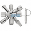KNIPEX 00 11 01 TwinKey® Kľúč pre bežné skrine a systémy zatvárania 92 mm