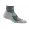 Darn Tough ponožky LIGHT HIKER 1/4 Lightweight Merino - dámské - šedé Velikost: L