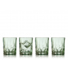 Set 4 sklenic na whisky Sorrento 32 ml, zelené - LYNGBY GLAS (Sorrento sada sklenic na whisky 4 ks, zelené - LYNGBY GLAS)