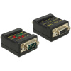 Delock 87713 VGA konektor D-SUB zásuvka 9-pólová - D-SUB zástrčka 9-pólová 1 ks; 87713