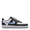 Nike Court Vision Low Next Nature Trainers Black/Al White 4 (37.5)