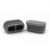 Záslepka oválna / 145-034 / 38 x 20 mm / 1 - 2 mm (šedá)