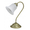 RABALUX SK Svietidlá s.r.o. Nočné lampa Francesca 7372 - bronzová - biele alabastrové sklo