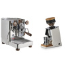 Lelit Bianca PL162T V3 + Eureka Mignon Single Dose, White & Oak