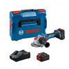 Bosch Akumulátorová uhlová brúska BITURBO s X-LOCK GWX 18V-15 SC 06019H6501